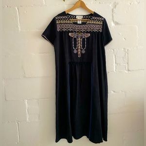 Corey Lynn Calter Anthropologie embroidered dress